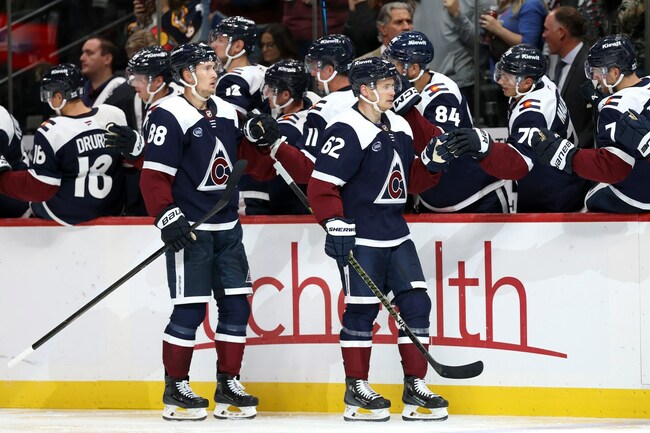 Nathan MacKinnon, Martin Necas look electric together, even if it’s not a finished product