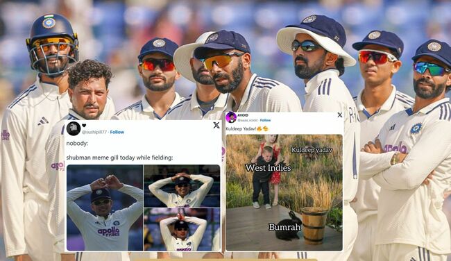 "Needs an open top bus parade" - Top 10 funny memes after West Indies' fighting show on day 3 of 2nd Test vs India 2025