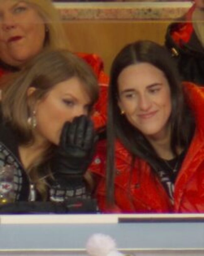 Fans Offer No Filter After Caitlin Clark Joins Taylor Swift at Chiefs-Lions Game