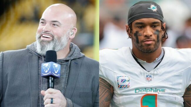Andrew Whitworth calls out Tua Tagovailoa for pointing finger at his team after QB's late INT costs Dolphins in 29-27 loss to Chargers