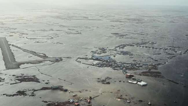 Alaska storms drive 1,500 from their homes and 2 villages are decimated