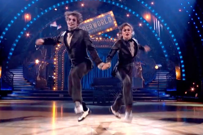 Strictly celebrity wins first perfect 40 score of the series