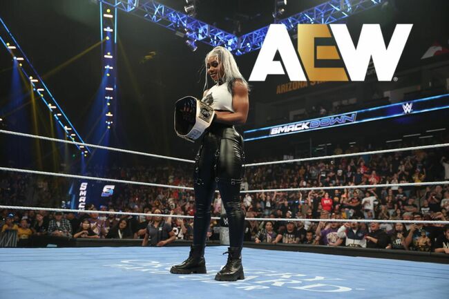 AEW star reacts after Jade Cargill's huge title win at WWE Saturday Night's Main Event 