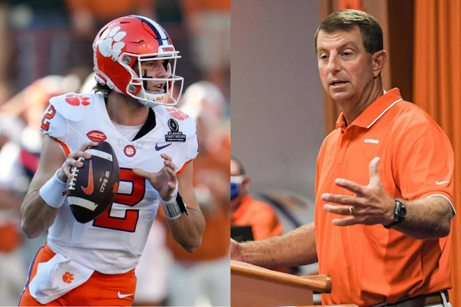 Clemson WR’s Mother Forced to Address Claims Dabo Swinney & Cade Klubnik Are Driving Her Son Out