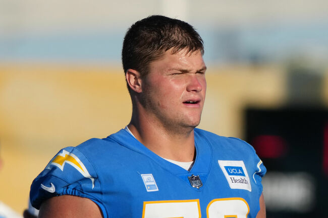 Kay Adams drops 1-word reaction as Chargers' Joe Alt gets carted off field after suffering leg injury vs. Titans