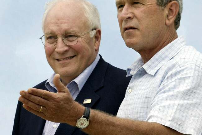 George W Bush mourns Dick Cheney in emotional statement