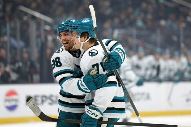 Sharks rout Kraken as Celebrini takes one NHL record away from Crosby