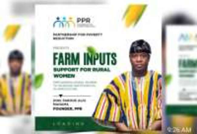 Yendi MP to roll out program to tackle gender inequality in farming