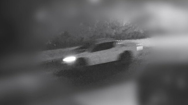 Police released video of white ute linked to attempted murder