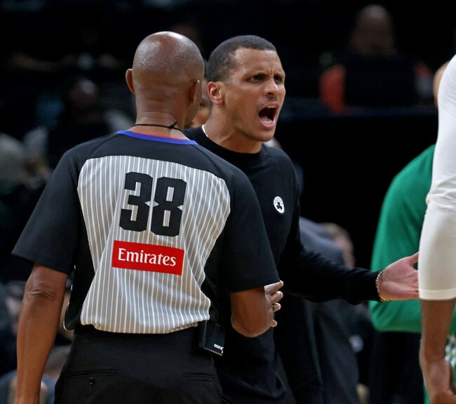 Why Joe Mazzulla played machine gun noises during Celtics practice