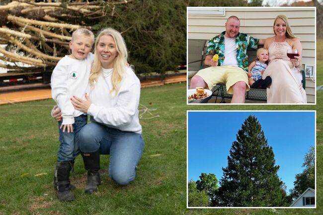 This year’s Rockefeller Center Christmas Tree is an ode to donor’s late husband — who dreamed of seeing it light up NYC