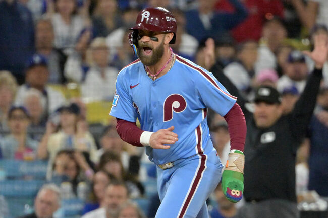 "You touch Bryce Harper, you die Rob Manfred" - Fans fume as Phillies star allegedly threatened by MLB deputy after heated exchange with commissioner
