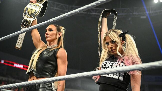 Charlotte Flair Sends a Message to Alexa Bliss After They Lost the Tag Team Titles on WWE RAW