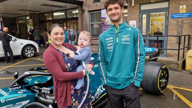 'It's about wonderful memories' How Aston Martin made a pit stop at Leeds Children's Hospital