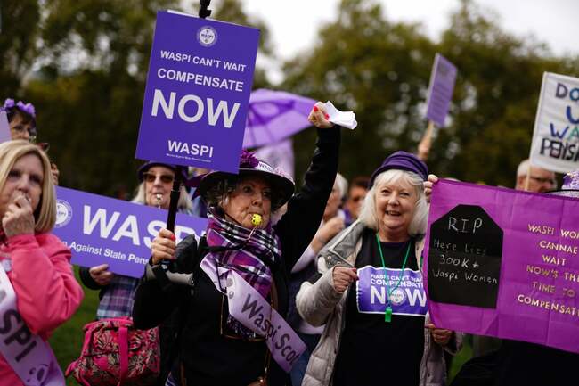Government to reconsider controversial Waspi women compensation decision