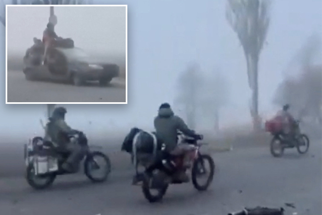 Russian forces invade battered Ukrainian city in ‘Mad Max’-style siege