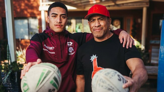 ‘Lehi is hurting’: John Hopoate says son copping abuse over Katoa clash