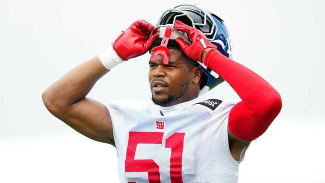Giants' Abdul Carter offers no real answer for latest benching in loss to Patriots