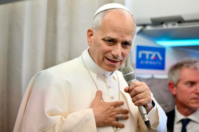 At the moment he was elected, Pope Leo told God: ‘You’re in charge’