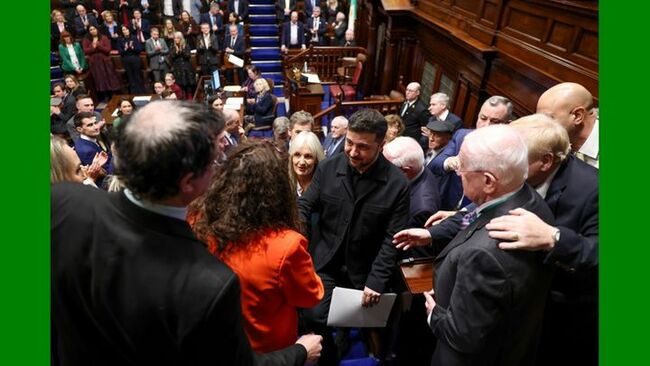 Mary Regan: Volodymyr Zelensky says Ireland ‘understands the price of freedom’ as he uses visit to deliver call to end the war