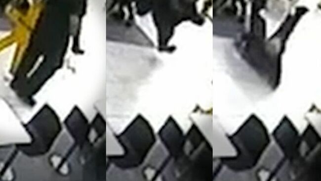 Security worker withdraws injury claim against Supermac’s after CCTV shows he put up ‘wet-floor’ sign himself before he slipped and fell