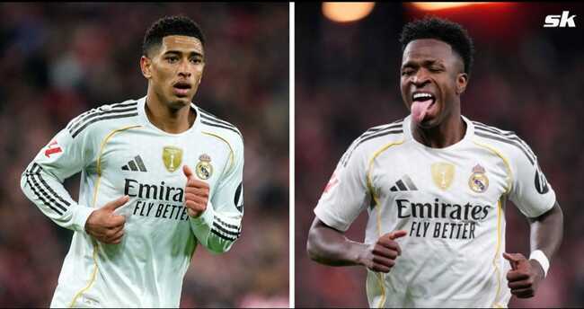 “No more words", “Too easy” - Jude Bellingham and Vincius in awe of Real Madrid teammate after 3-0 win over Athletic Club