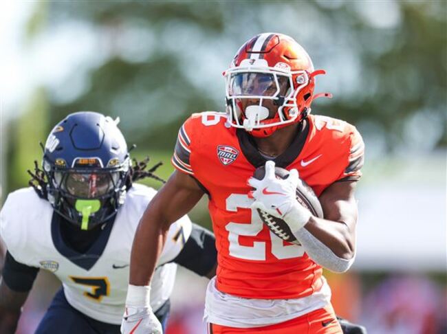 2025 All-MAC football: Toledo collects program-record 17, BGSU&#39;s Pettaway named top freshman