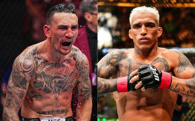 "This will be a war" - MMA X explodes as Max Holloway vs. Charles Oliveira BMF clash is officially announced