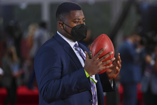 The Latest: Eight Alabama players among first 38 drafted