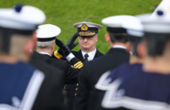 Outgoing head of Irish Navy tells sailors to embrace change to respond to 'Cold War' level threat
