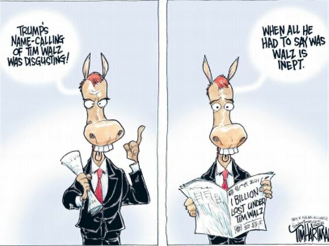 Editorial Cartoon: Tim Hartman: 12/7