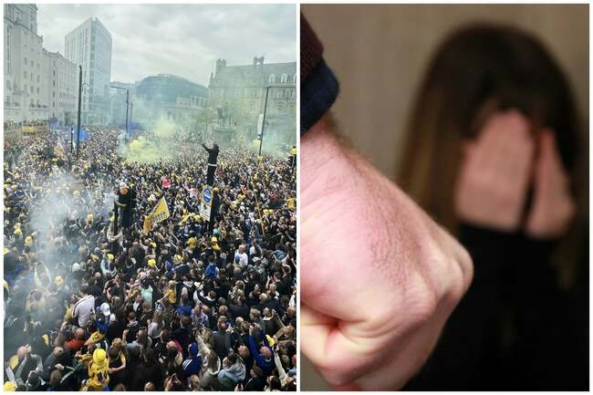 Judge considered football ban for drunk who attacked partner at home after Leeds United parade