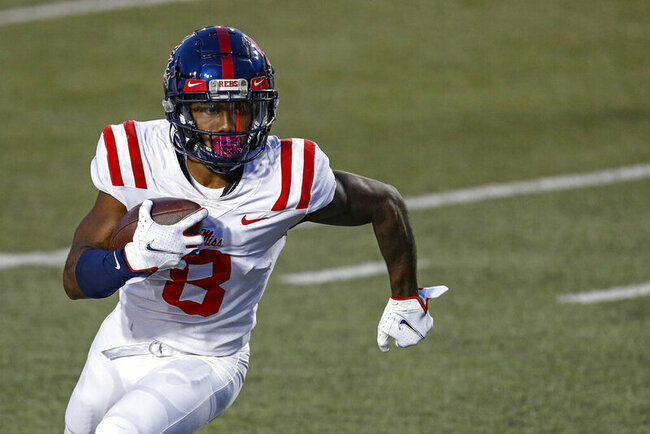 Jets stay put at No. 34, take Ole Miss WR Elijah Moore