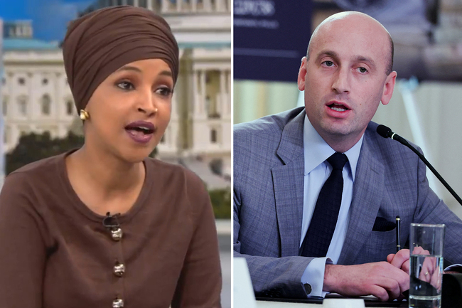 Ilhan Omar compares Stephen Miller, who is Jewish, to Nazis in Germany as she lashes out against Somali immigrant crackdown