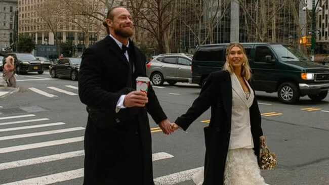 Congratulations to AEW star Big Bill and his wife Lexy Nair