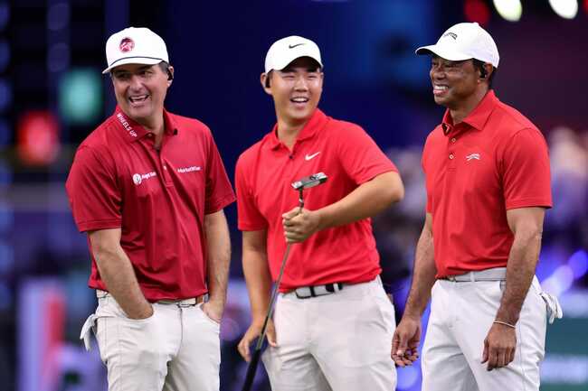 "We were all crying" - Tiger Woods hilariously roast Kevin Kisner's hilarious TGL shot during Hero World Challenge