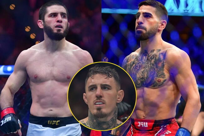 Islam Makhachev’s P4P Status Doesn’t Stop Tom Aspinall From Picking Ilia Topuria for Prestigious UFC Honor