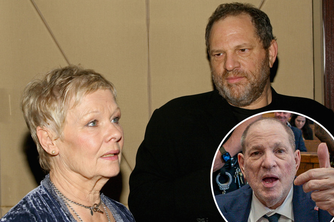 Judi Dench makes shocking defense of Harvey Weinstein after rape conviction: ‘He’s done his time’