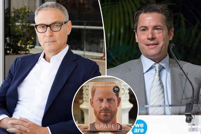 Ari Emanuel shopping memoir, working with Prince Harry’s ghostwriter