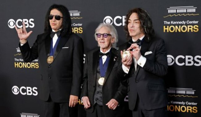 KISS and Company at the ‘All-American’ Kennedy Center Honors