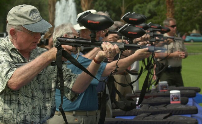 Lawsuit challenges California’s ban on less-lethal pepperball weapons