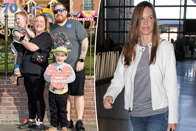 Hilary Swank apologizes after snapping at mom taking terminally ill sons on Make-A-Wish trip