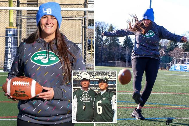 Jets cancel invite to super fan set to take $100K field goal challenge in honor of dad