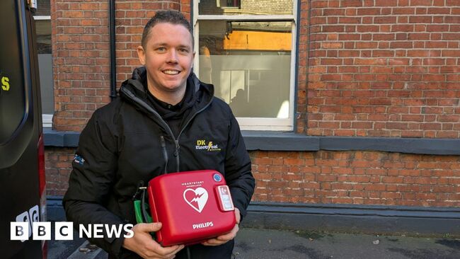 Heart health: Passerby lifesaver urges tradesmen to carry defibrillators
