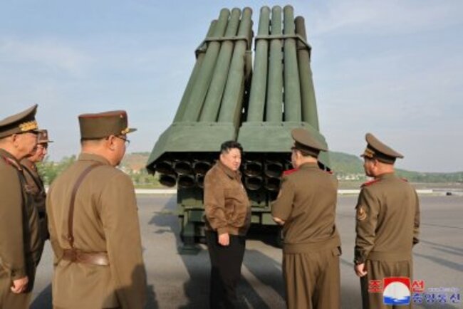 Kim Jong-un pushes dual strategy of arms exports, weapons buildup