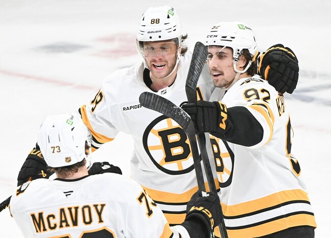 Bruins snap six-game losing streak with 6-2 win in Edmonton