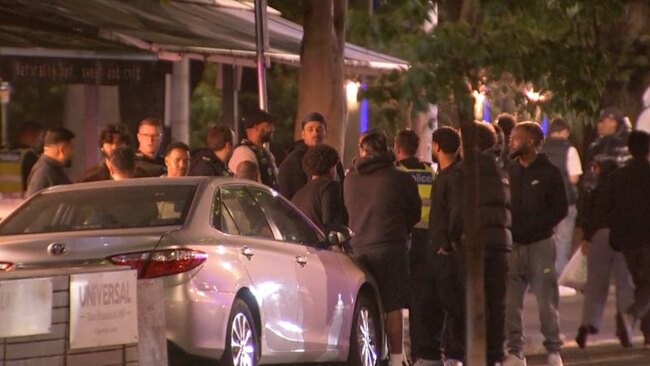 Two men in hospital after machete stabbing in Melbourne