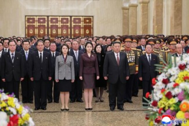 Kim Jong Un’s daughter joins symbolic visit to family mausoleum