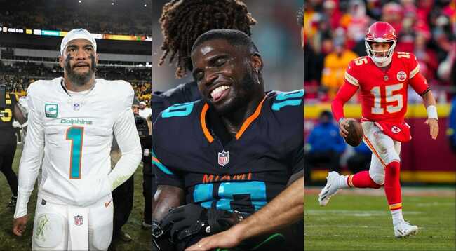 Tyreek Hill throws shade at Patrick Mahomes, Tua Tagovailoa, while naming ex-Chiefs QB as best in sarcastic message