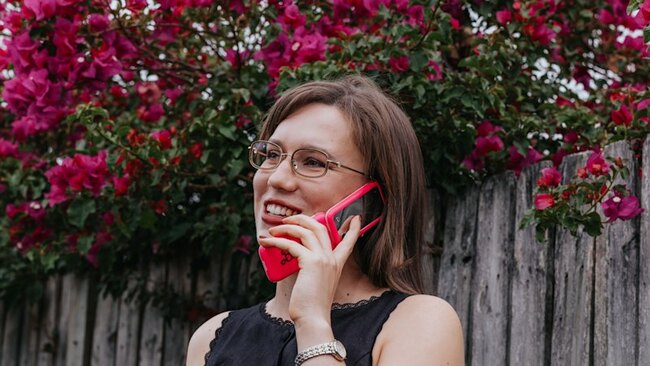 Why law student Lucy replaced her iPhone with a Barbie flip phone